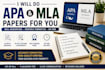 do apa and mla papers for you