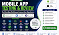 test your mobile app and provide professional user feedback