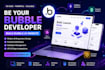 be your bubble developer, build bubble io website