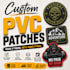 make professional custom pvc patches with your custom design