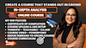 do custom online course design, kajabi course, thinkific course content creation