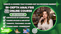 do custom online course design, thinkific course content creation, kajabi course
