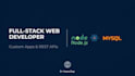 develop full stack web applications