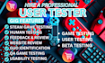be your website testing app testing game testing beta testing user review test