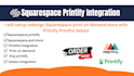 setup squarespace printify printful print on demand store