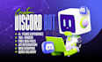 create a custom discord bot with advanced features