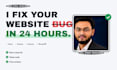 fix bugs and errors in your react, node js or mern stack website