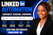setup linkedin automation using dripify expandi and n8n