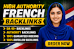 provide high quality french backlinks