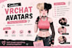 create 3d vrchat avatar, edit and add toggles, physbones and features for vrchat