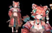 design and rig live 2d vtuber model, anime vtuber model live2d vtuber commission