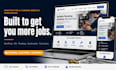 responsive construction website design for plumbing businesses and contractors
