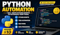 write python scripts and automate simple tasks