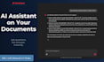 build a custom ai assistant on your documents