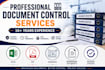 provide professional document control and engineering document management