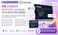 fix convex backend, database, API and realtime issues