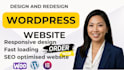 design wordpress website for small business, wordpress website, business website