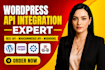 build custom wordpress API integration, rest API, woocommerce API and webhooks