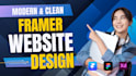 design develop framer website framer landing page framer expert figma to framer