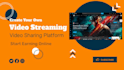 build a custom video streaming web app