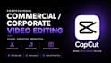 do professional business video editing and commercial video ads