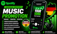 do german spotify music promotion, germany spotify promotion