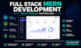 develop a  full stack mern website