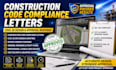 write construction code compliance letters civil 3d design and approval response