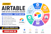 do airtable crm setup, airtable database design, ai automation, softr webapp