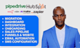 setup pipedrive CRM, automation, hubspot expert, make n8n zapier integration