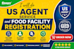do us agent service and food facility registration