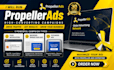 set up propeller ads push, inpage push and popunder campaigns