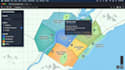 design interactive svg map, clickable map, website map and custom web vector map