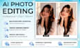 do ai photo editing, background removal, and photo retouch
