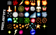 do pixel art vfx, particle effect, rotoscoping spell animation, game assets