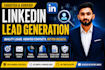 do linkedin lead generation and email list building