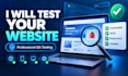 manually test your ecommerce website