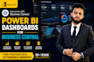create power bi dashboards for business central