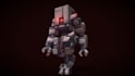 create minecraft model and animations on blockbench 3d model