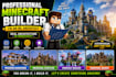 be your professional minecraft builder, im irl architect