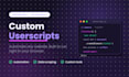 create a custom tampermonkey userscript