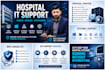 provide remote IT support for hospitals, clinics, hmis and networks