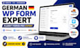 fix, create german wpform fluent forms pro, integrate zoho crm wordpress website