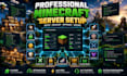 setup and develop a professional minecraft server with plugins