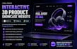 create interactive webflow landing page with gsap animation and scrolltrigger