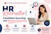 do professional HR recruiting, candidate sourcing, and resume screening