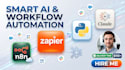 zapier integration, zapier automation, claude, python, n8n