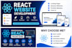 convert figma, PSD or xd to react website