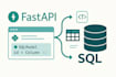 develop a fastapi backend with database and data processing