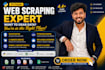 do python web scraping and data extraction